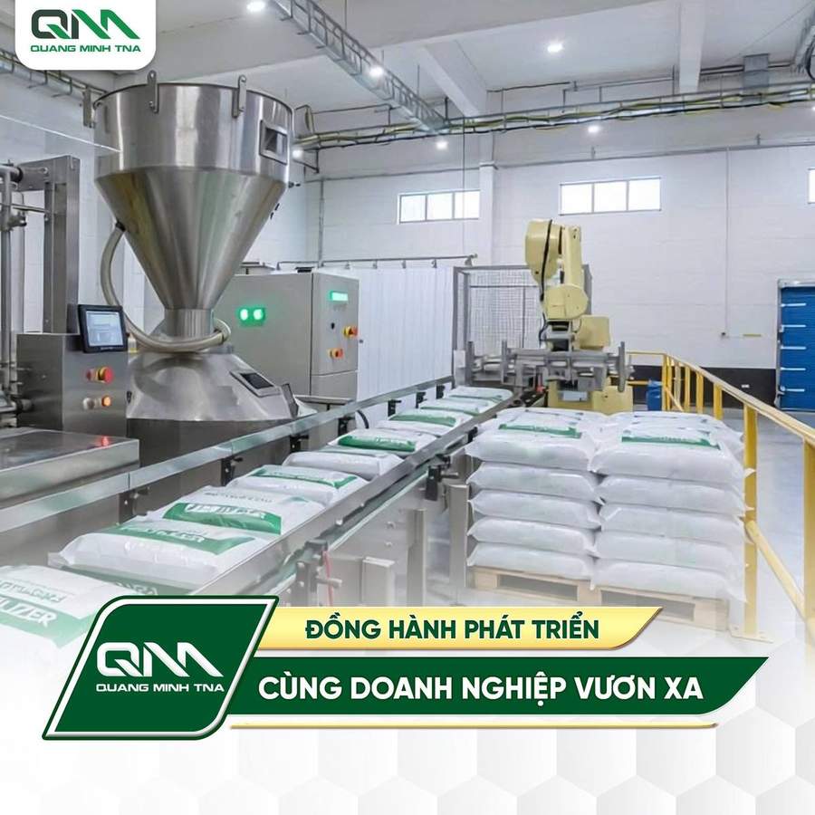 Dây chuyền đóng gói phân bón