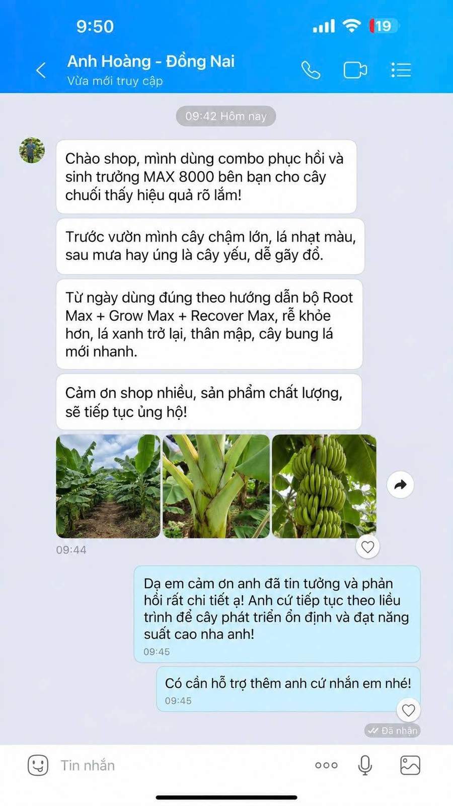 Feedback khách hàng