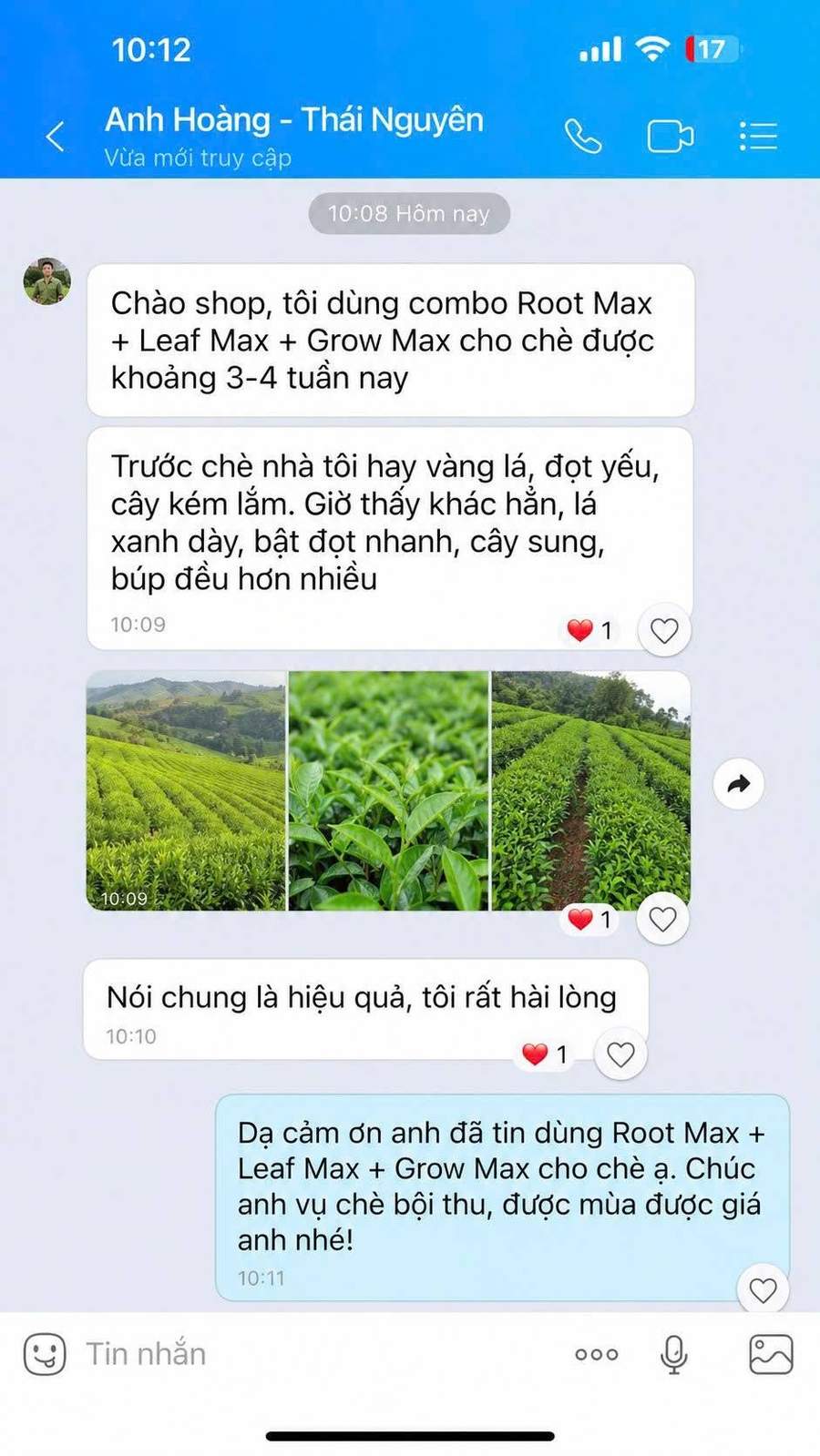 Feedback khách hàng