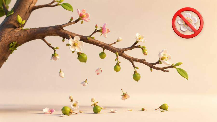 Rụng hoa rụng trái